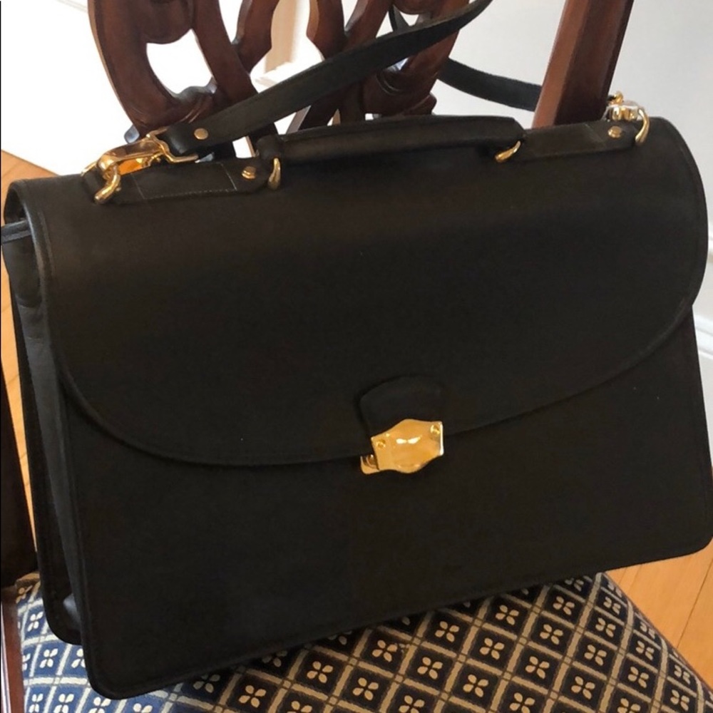 Genuine Leather Lap Top Brief Case